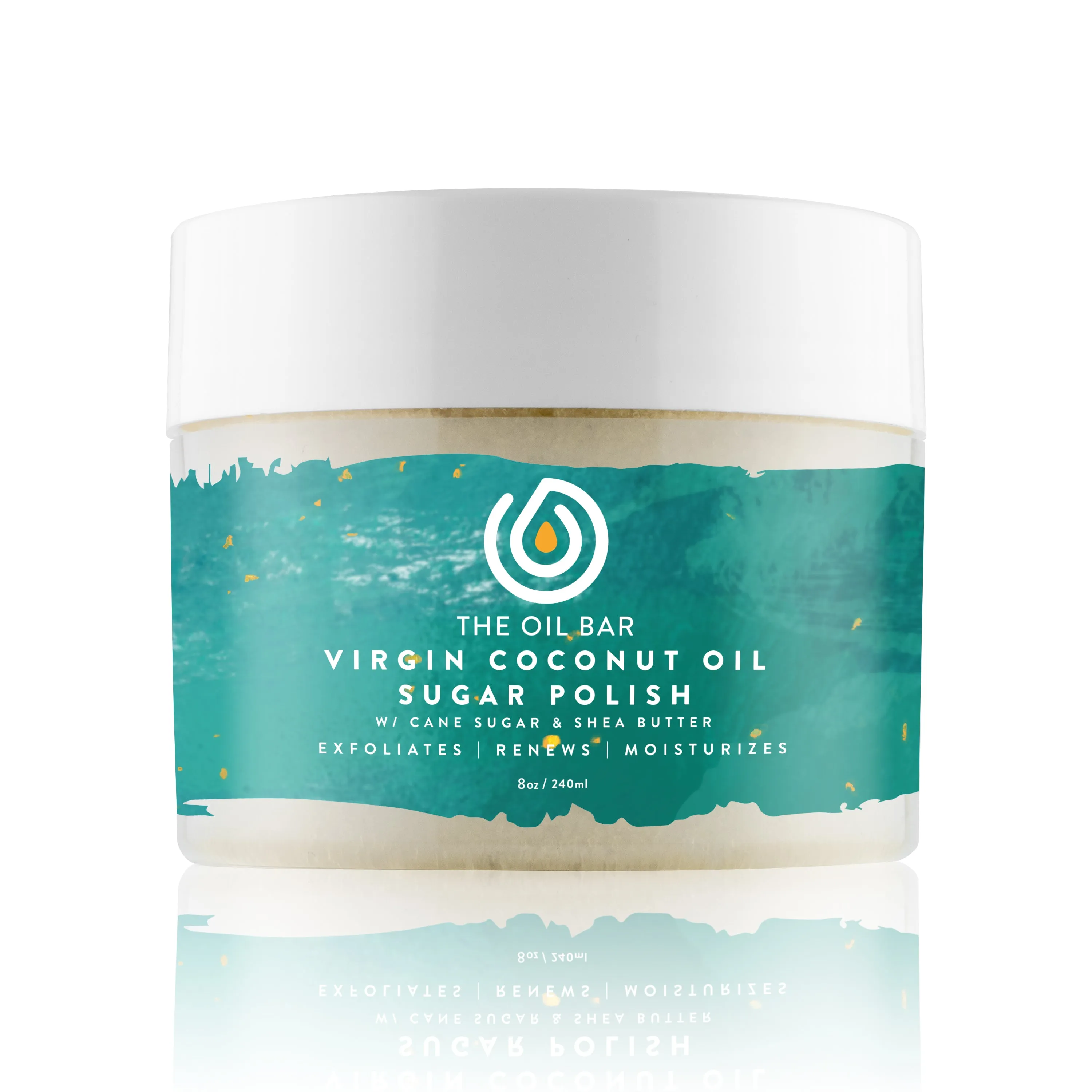 Aromatherapy Virgin Coconut Oil Sugar Polish