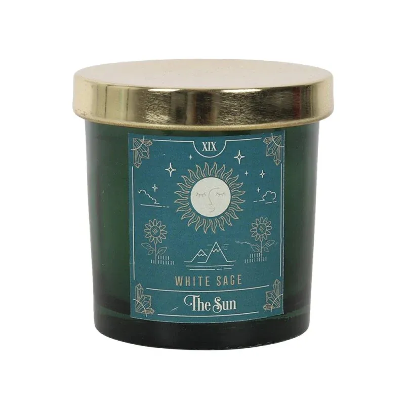 Candle - Sun Tarot White Sage