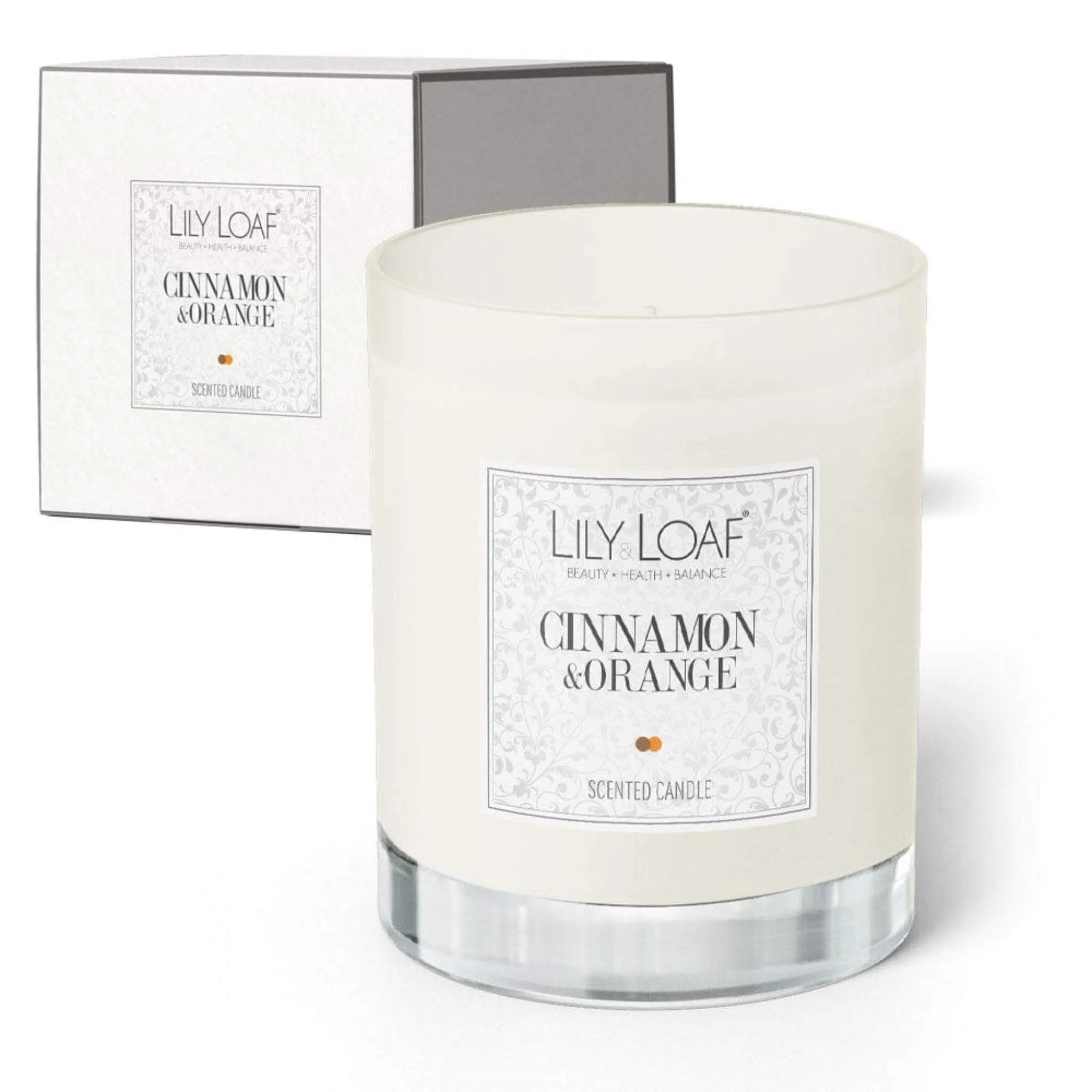 Cinnamon and Orange Soy Wax Candle