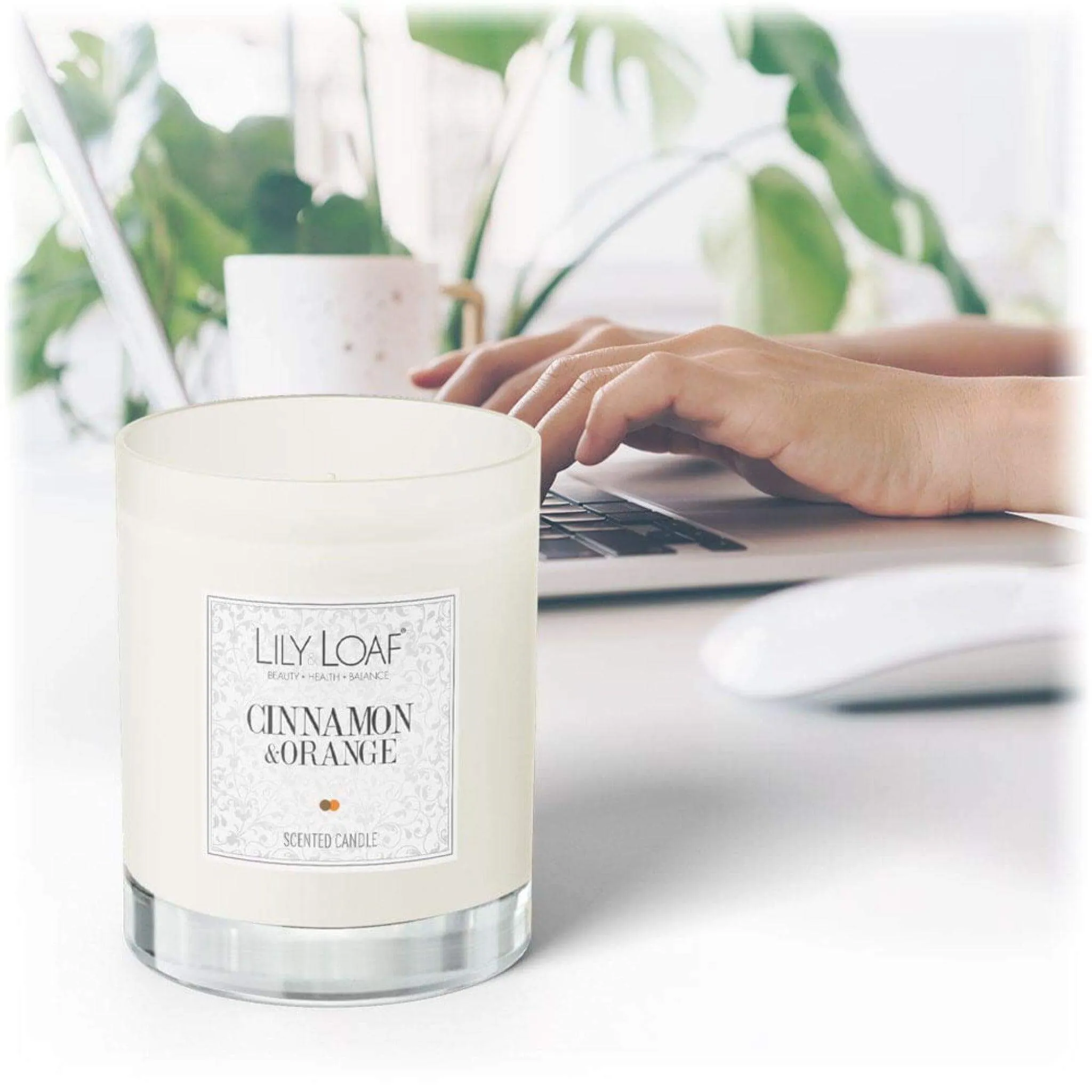 Cinnamon and Orange Soy Wax Candle