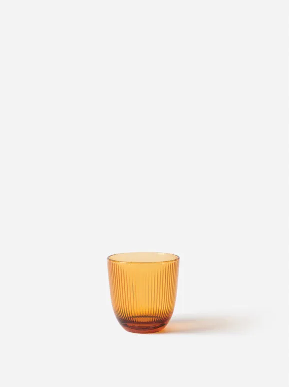 Citta Rib Tumbler Amber 320ml