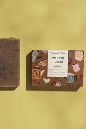 coffee scrub body bar