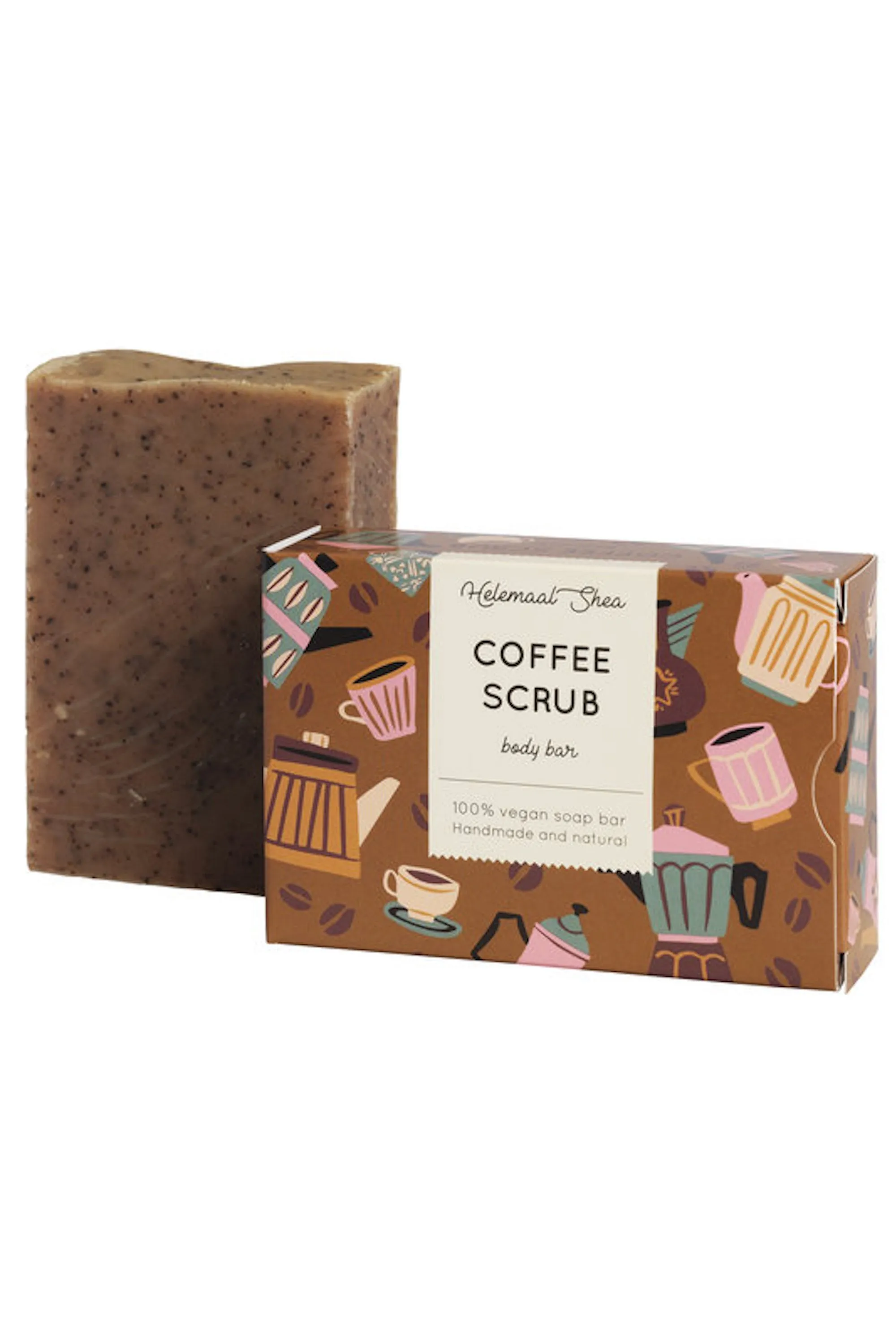 coffee scrub body bar