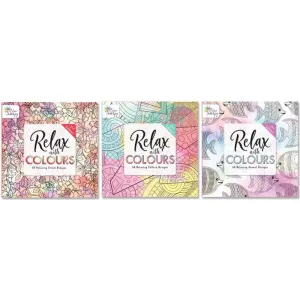 Colouring Book Series Two - Assorted Adults Art Therapy Relaxing Creative Fun