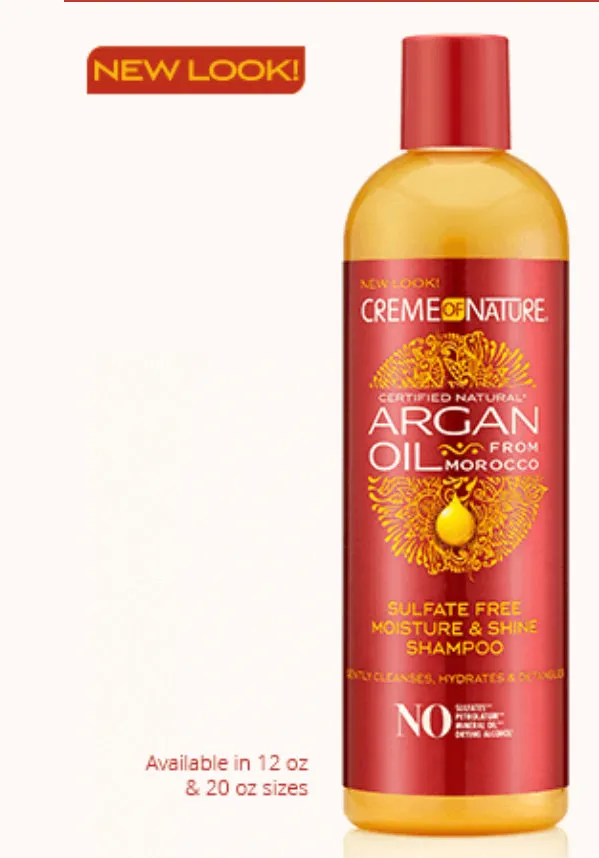 Creme of Nature Argan Oil Moisture & Shine Shampoo