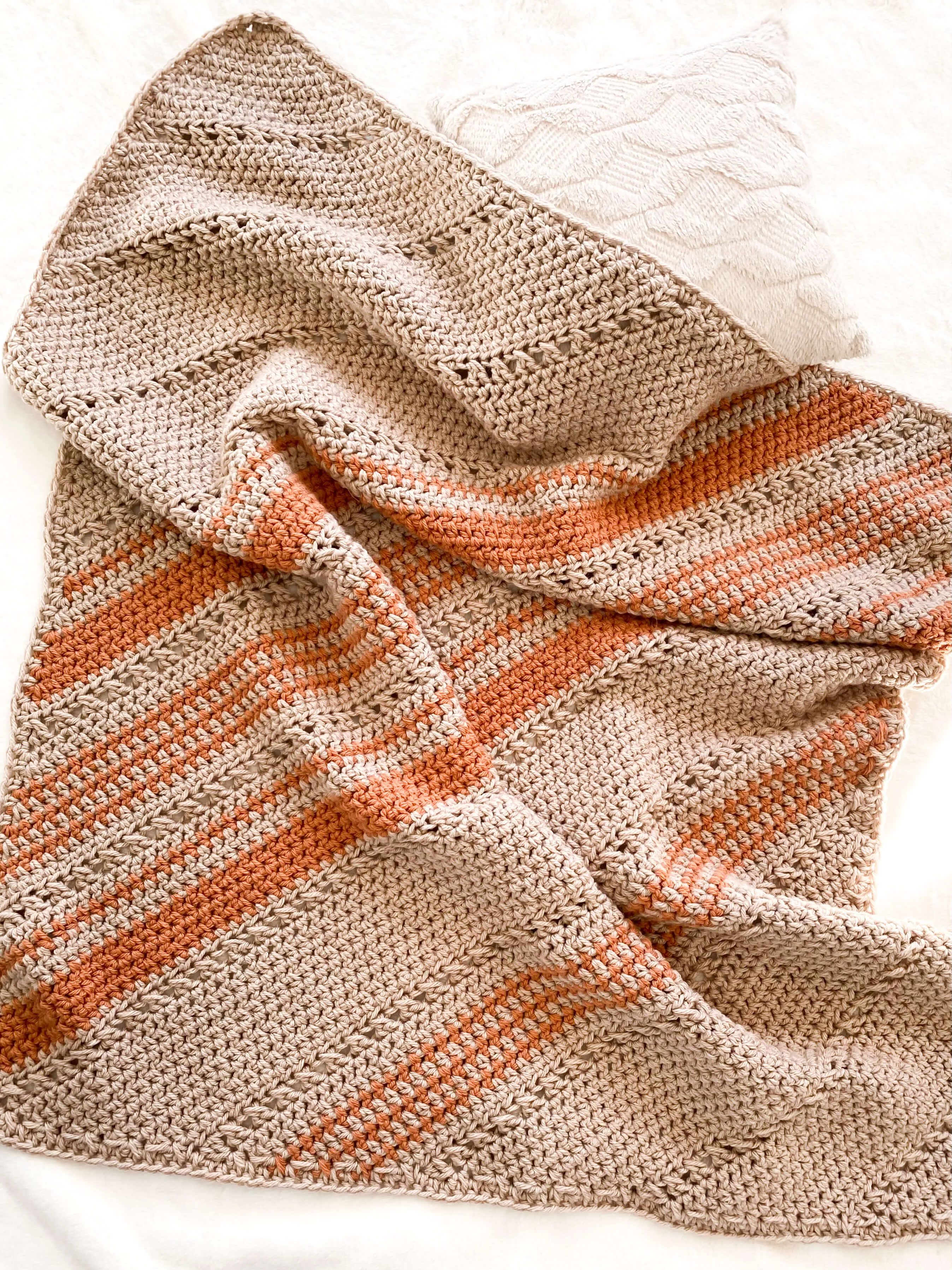 Crochet Kit - Pumpkin Spice Blanket