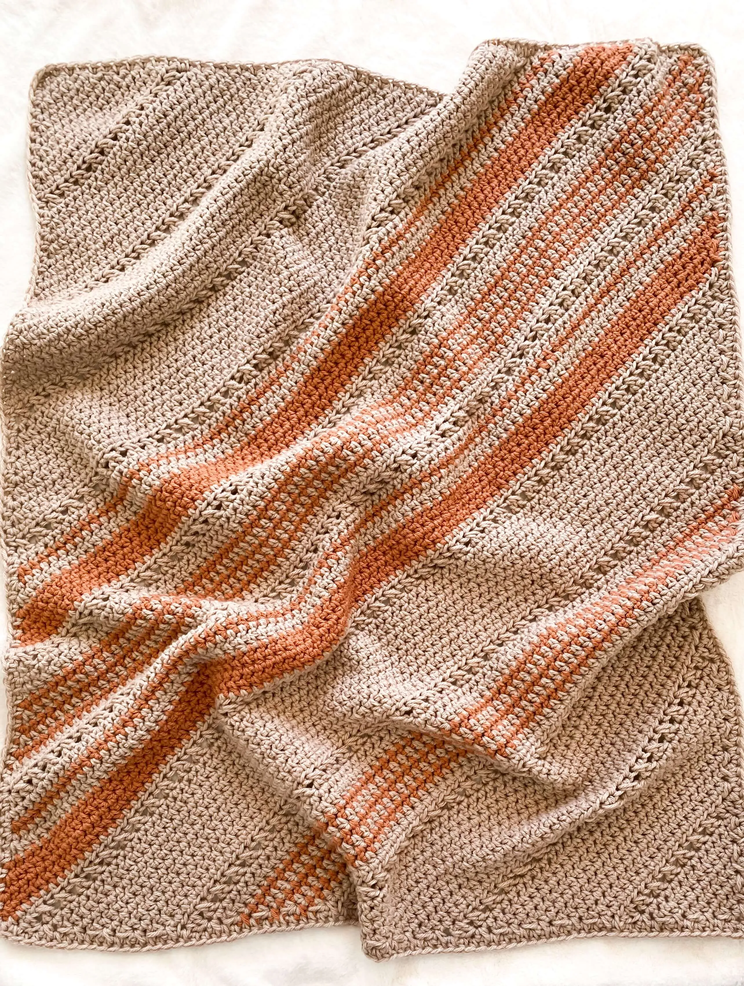Crochet Kit - Pumpkin Spice Blanket