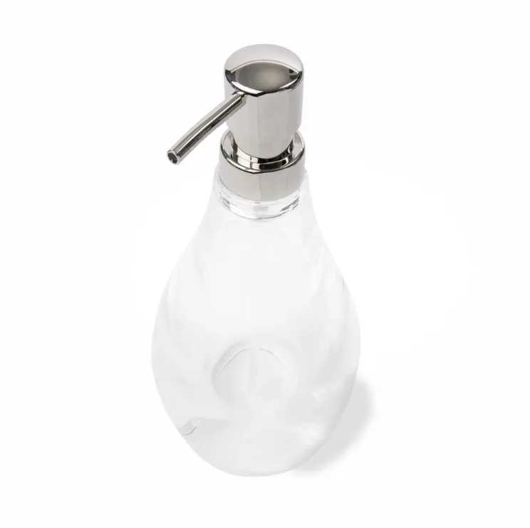 DROPLET SOAP PUMP, CLEAR