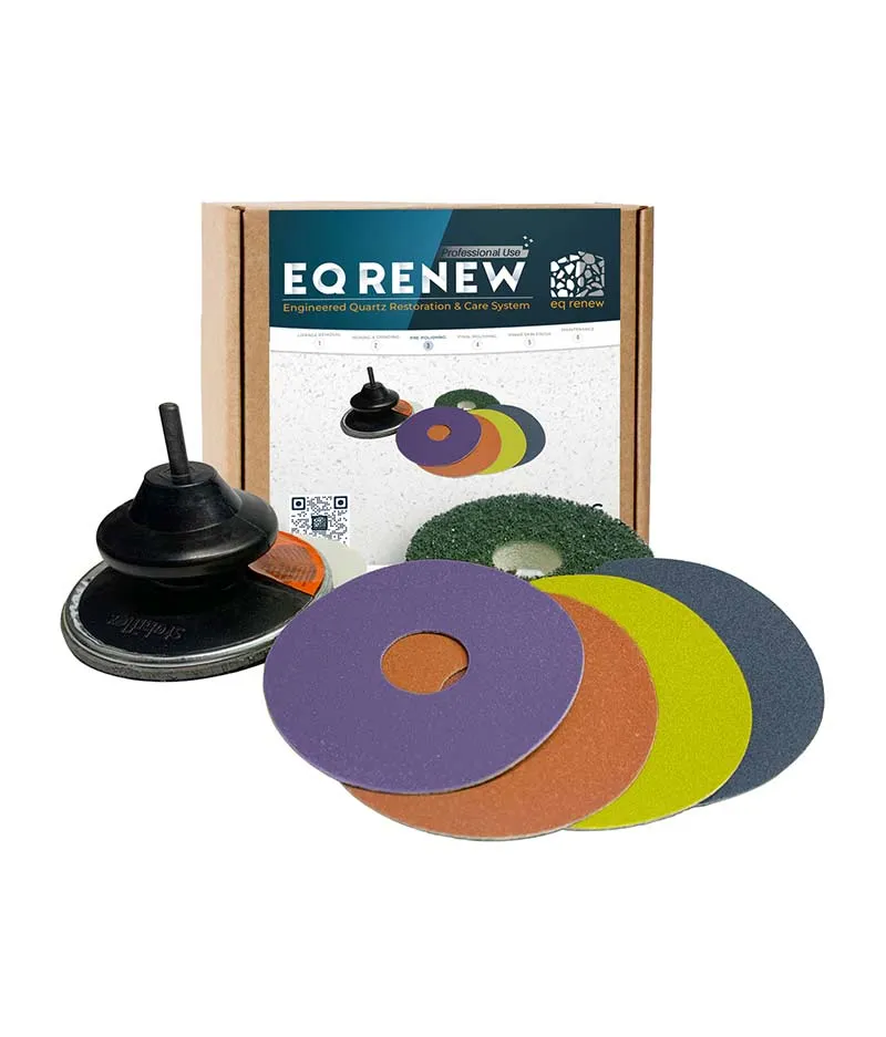 EQ Renew Pre-Polishing Pads And Drill Kit