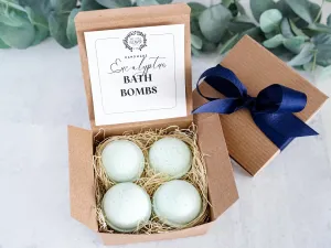 Eucalyptus Bath Bombs - Gift Set of 4