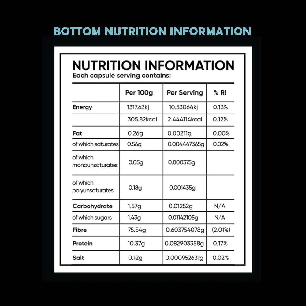 FRIEND OF DOROTHY BOTTOM, Fiber Supplement, 180 capsules