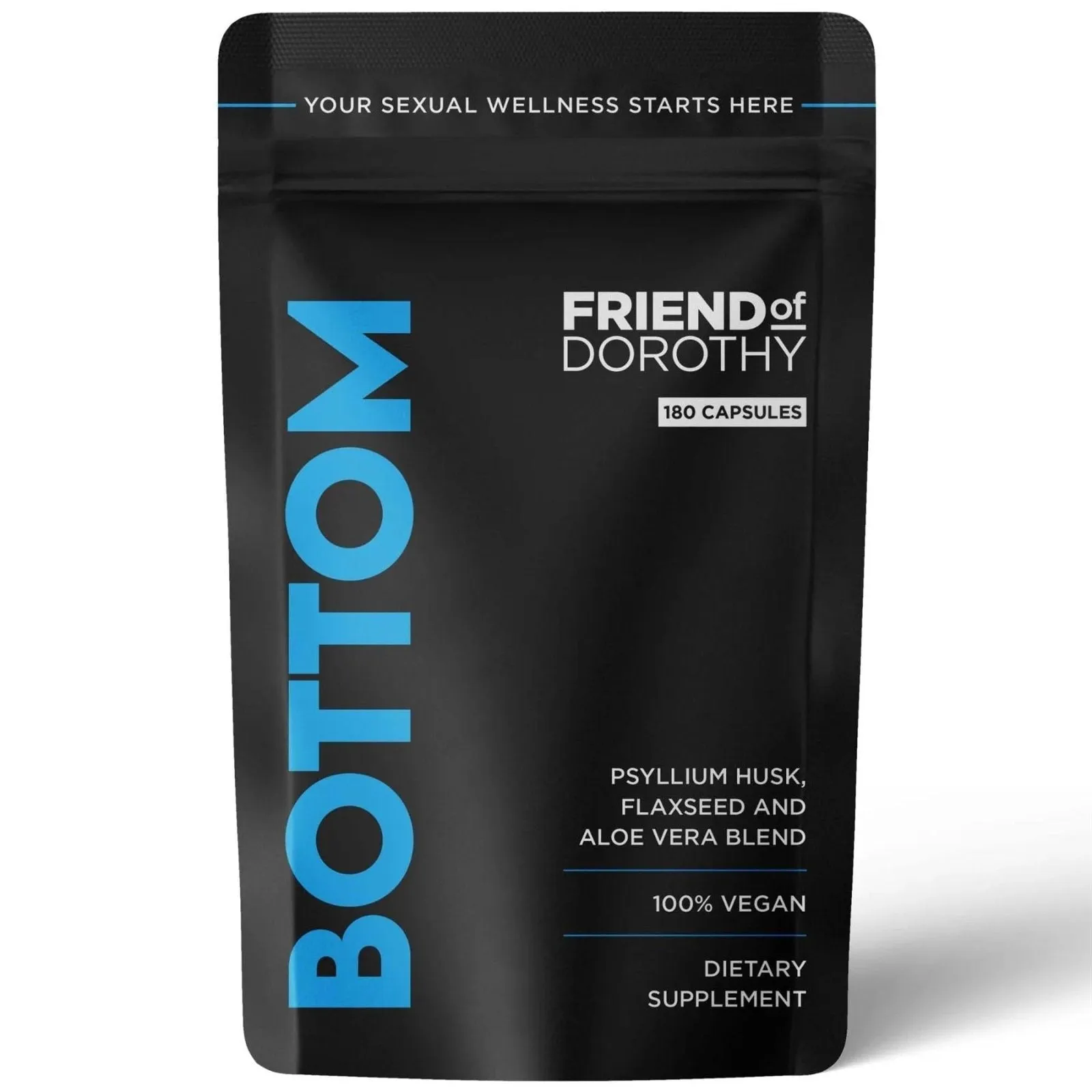 FRIEND OF DOROTHY BOTTOM, Fiber Supplement, 180 capsules