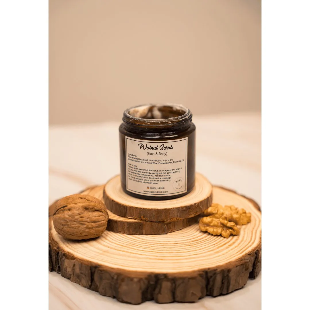Gentle Exfoliating Walnut Scrub- 100g