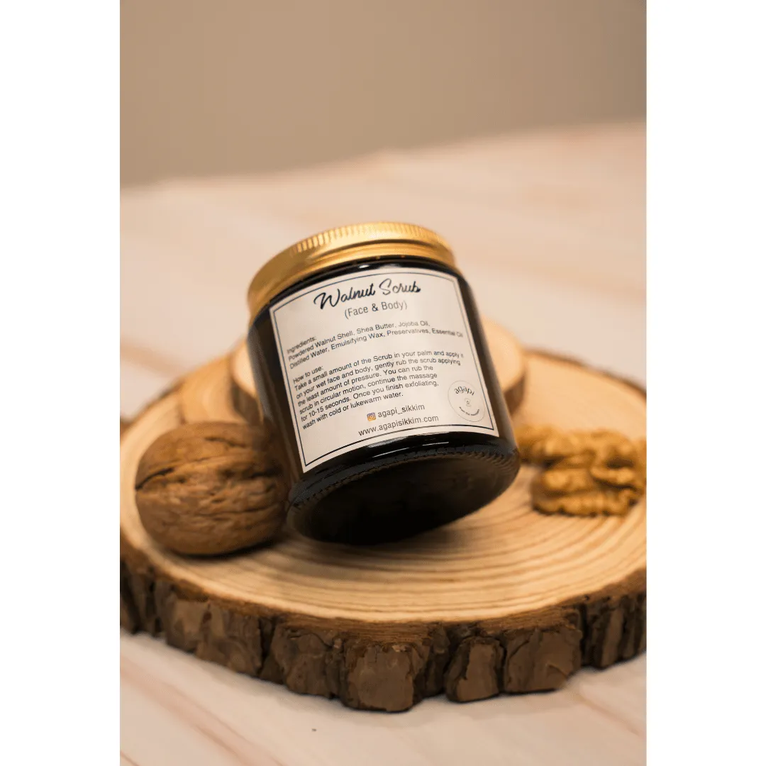 Gentle Exfoliating Walnut Scrub- 100g