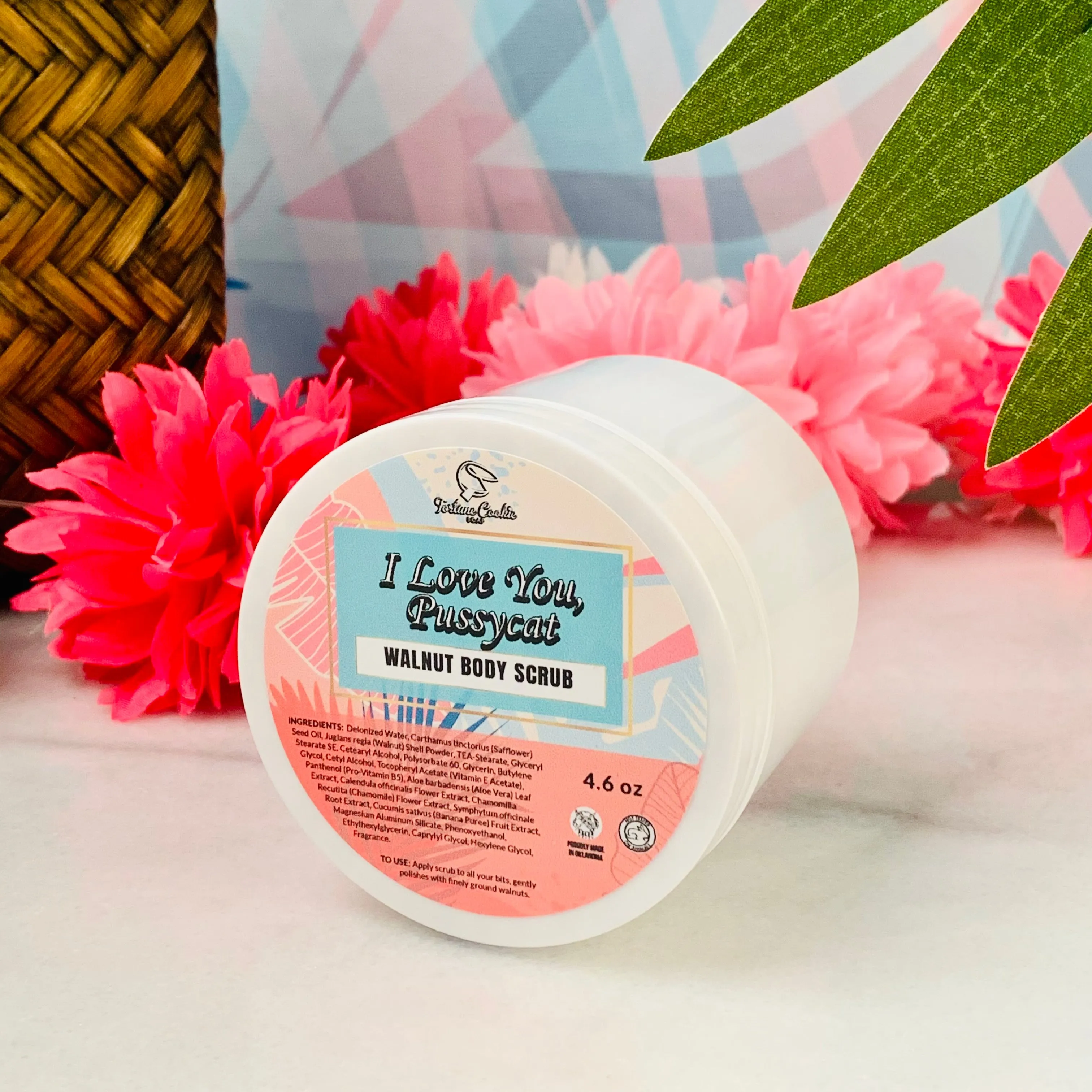 I LOVE YOU, PUSSYCAT Walnut Body Scrub