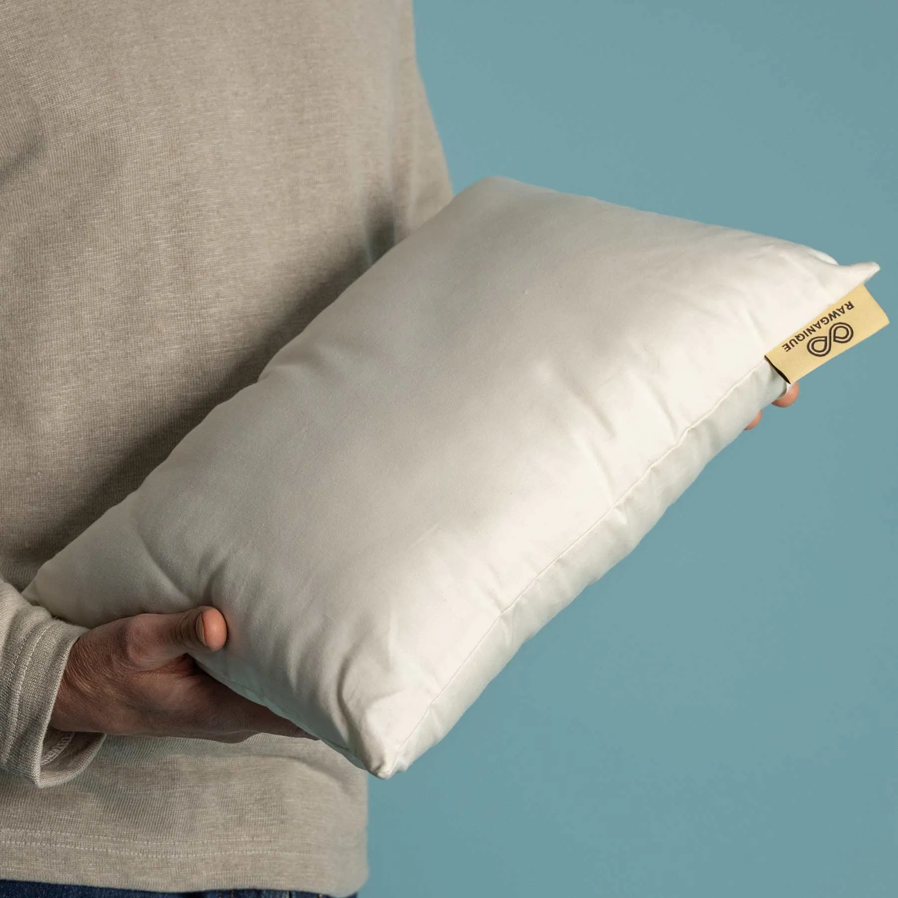 KAUAI Organic Shredded Natural Rubber Latex Pillow (Made in USA)