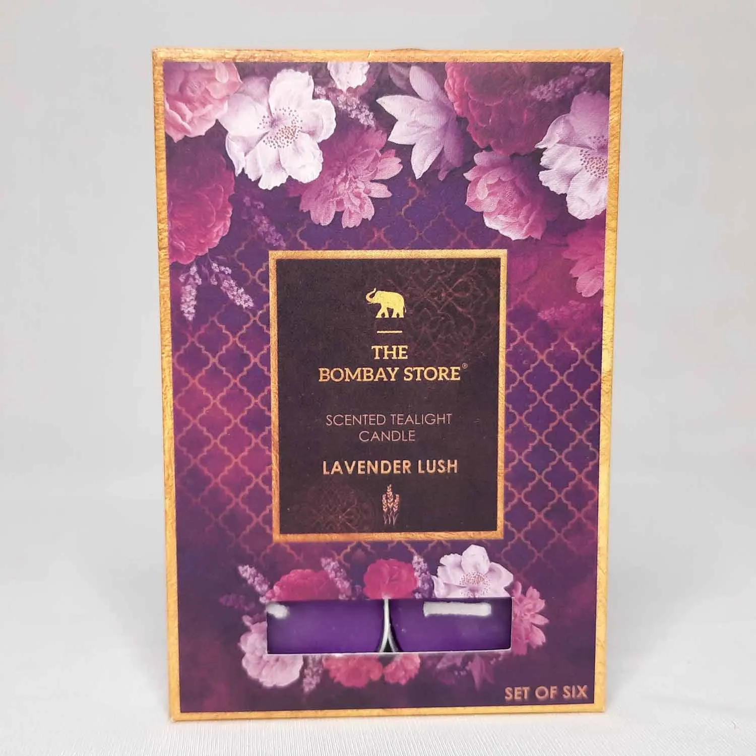 Lavender Scented Tealight Candles (Pack of 6)