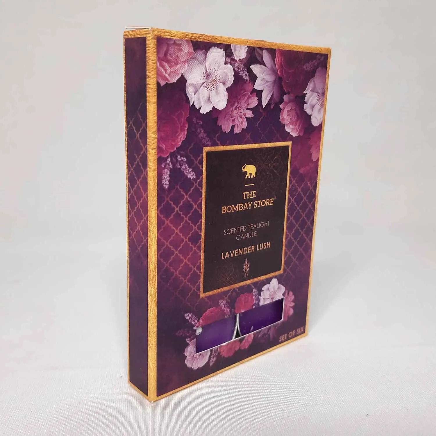 Lavender Scented Tealight Candles (Pack of 6)