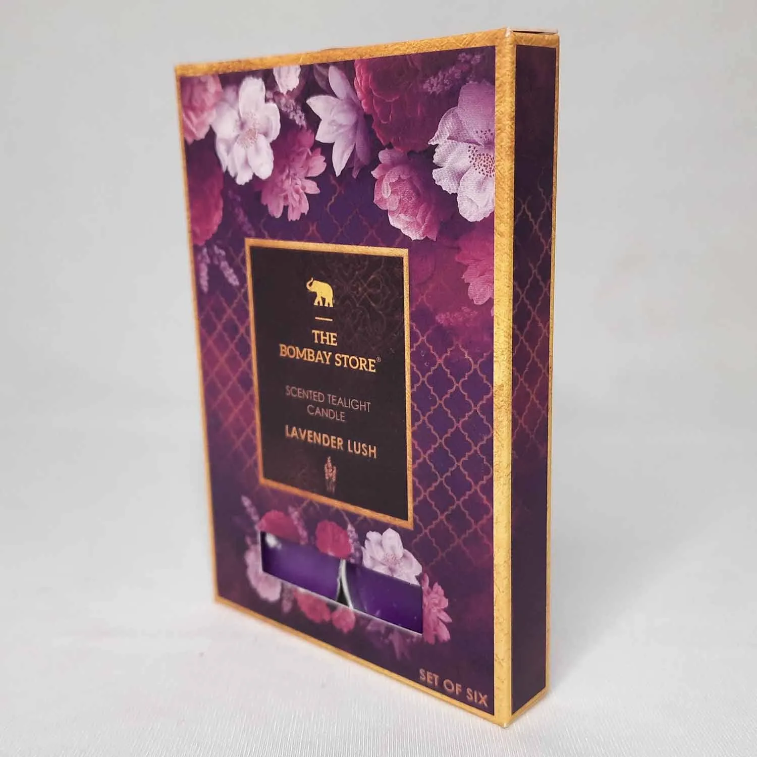 Lavender Scented Tealight Candles (Pack of 6)