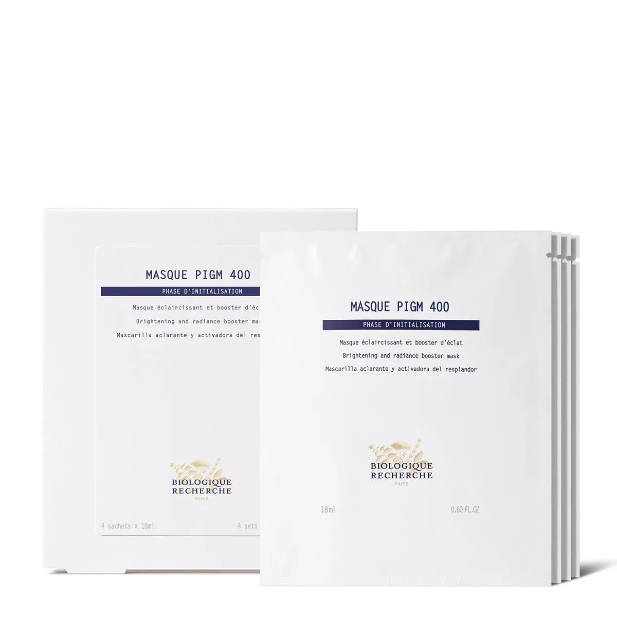 Masque PIGM 400 -- Brightening   Radiance Booster Masque ** Single Use Masque