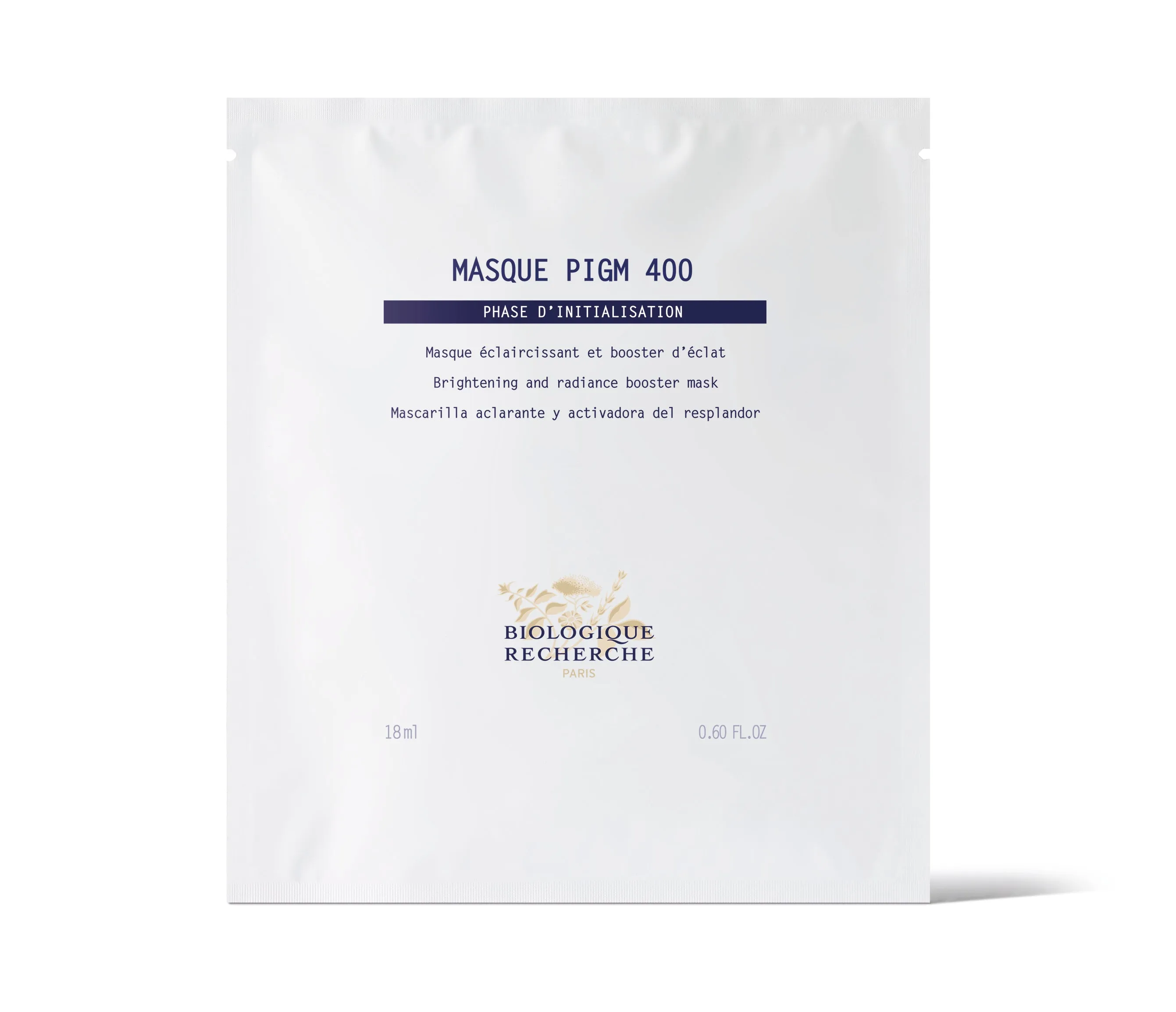 Masque PIGM 400 -- Brightening   Radiance Booster Masque ** Single Use Masque