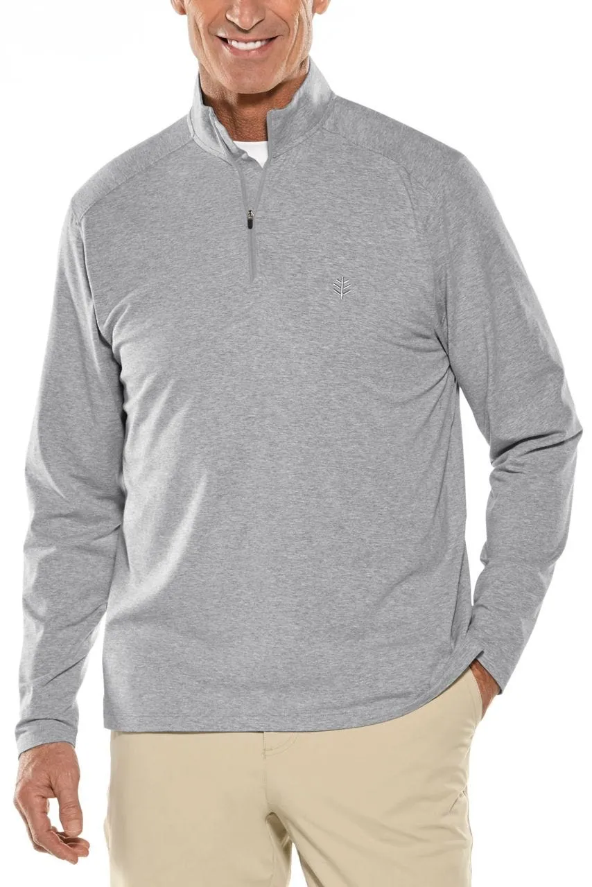 Men's Sonora Quarter-Zip  |  Grey Heather