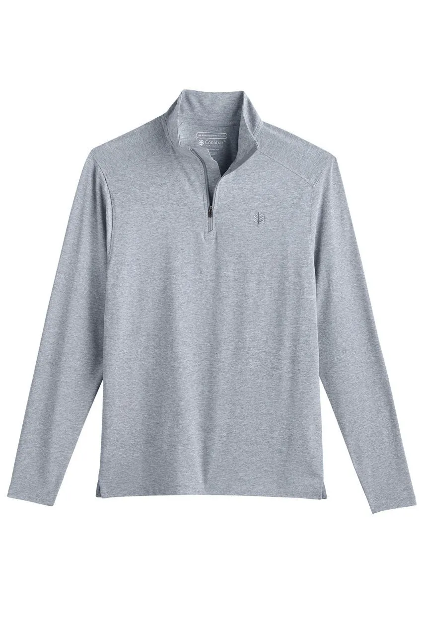 Men's Sonora Quarter-Zip  |  Grey Heather