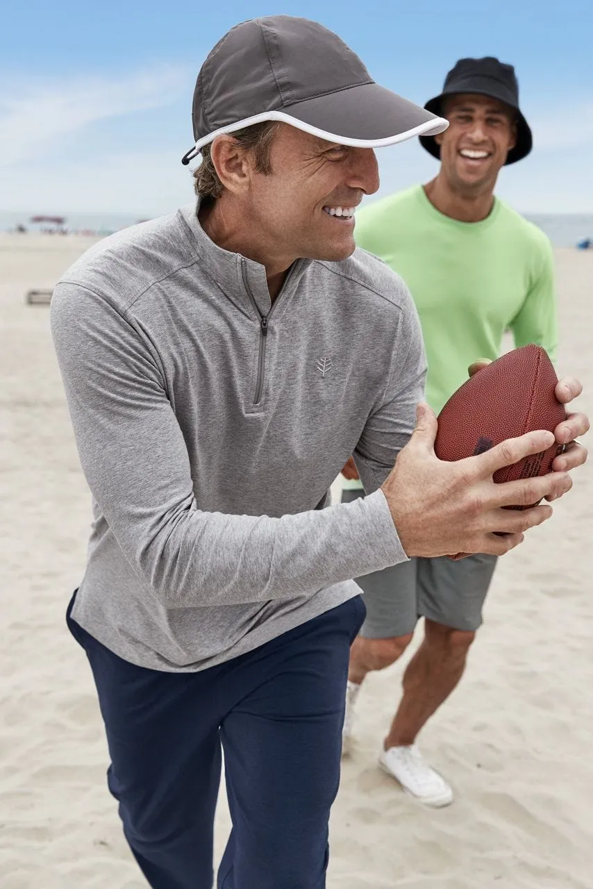 Men's Sonora Quarter-Zip  |  Grey Heather