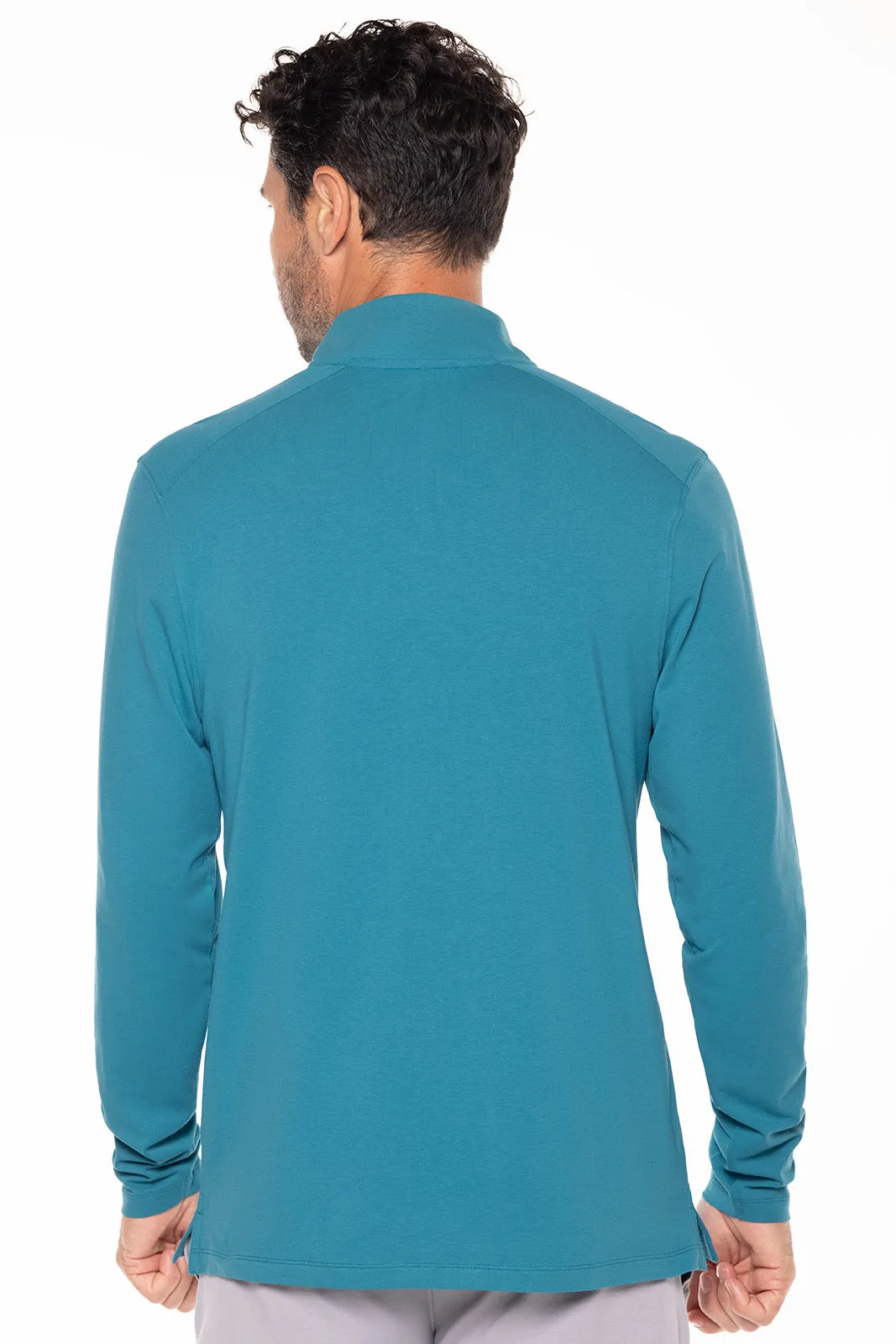 Men's Sonora Quarter-Zip  |  Tahitian Teal