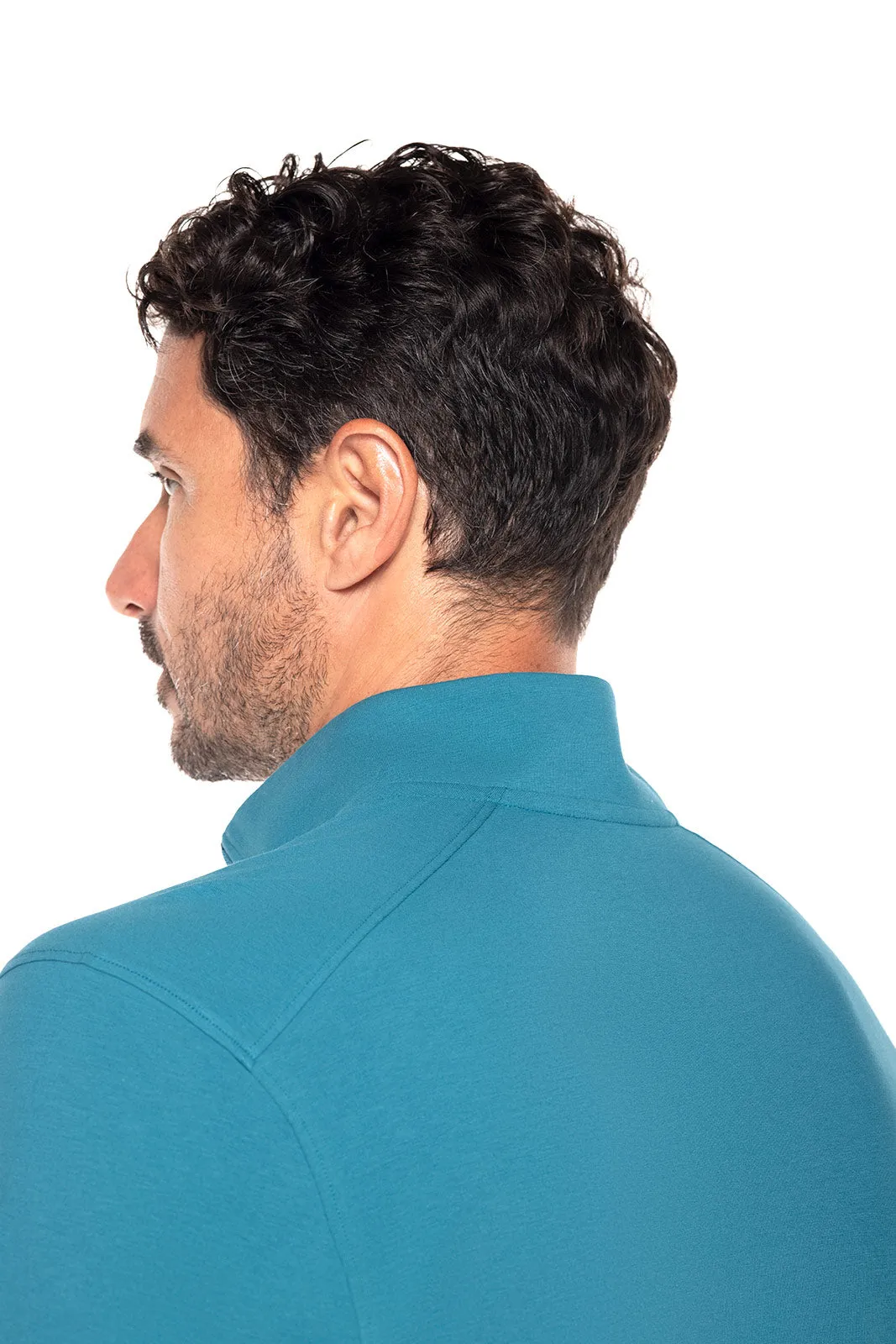 Men's Sonora Quarter-Zip  |  Tahitian Teal
