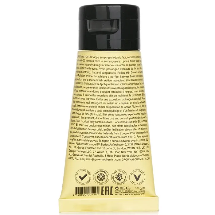Natural Hydrating Sunscreen Spf 30 - 50ml