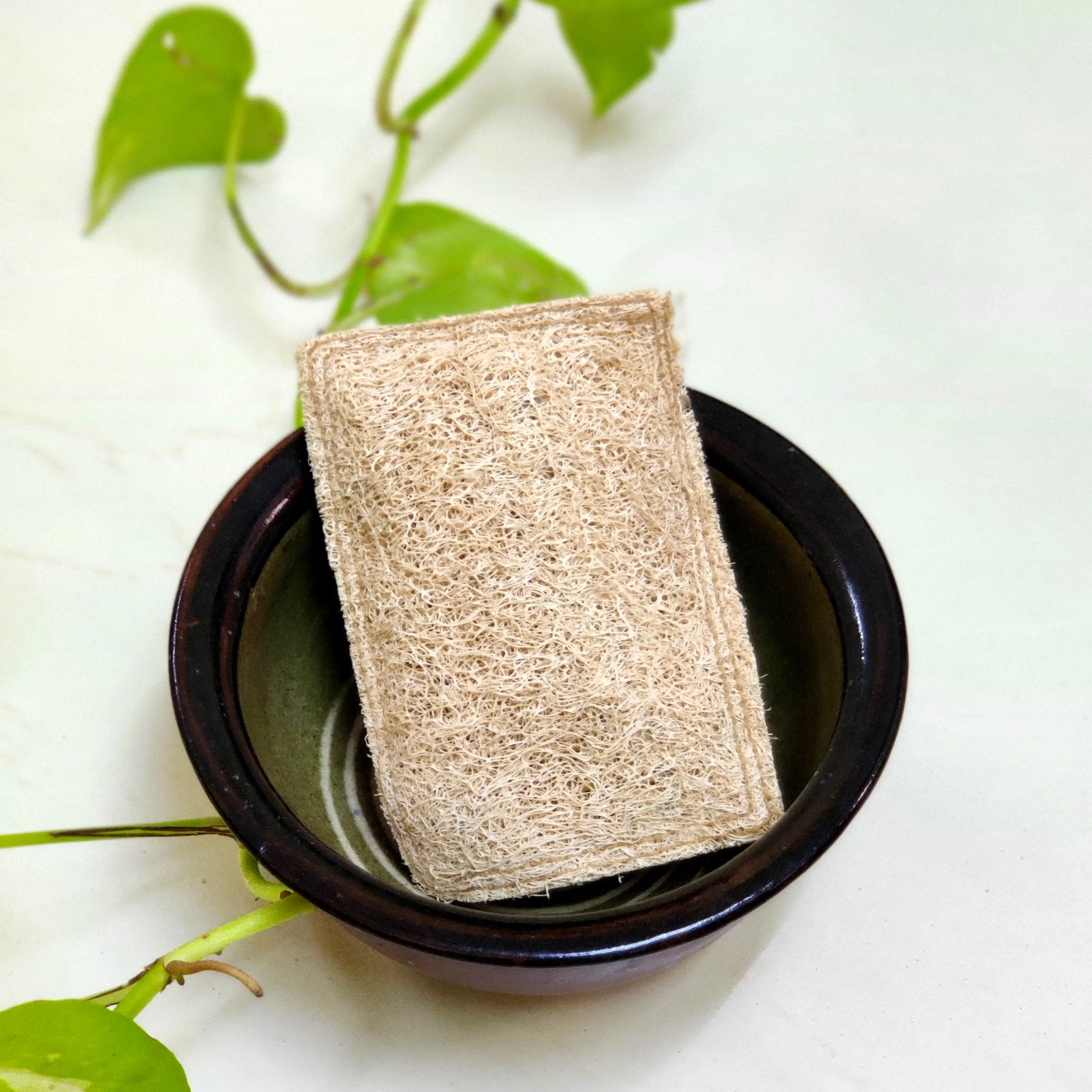 Natural Loofah Dish scrub pads | Pack of 4