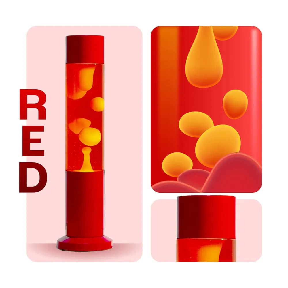 Nova Baby Colour Lava Lamp Red