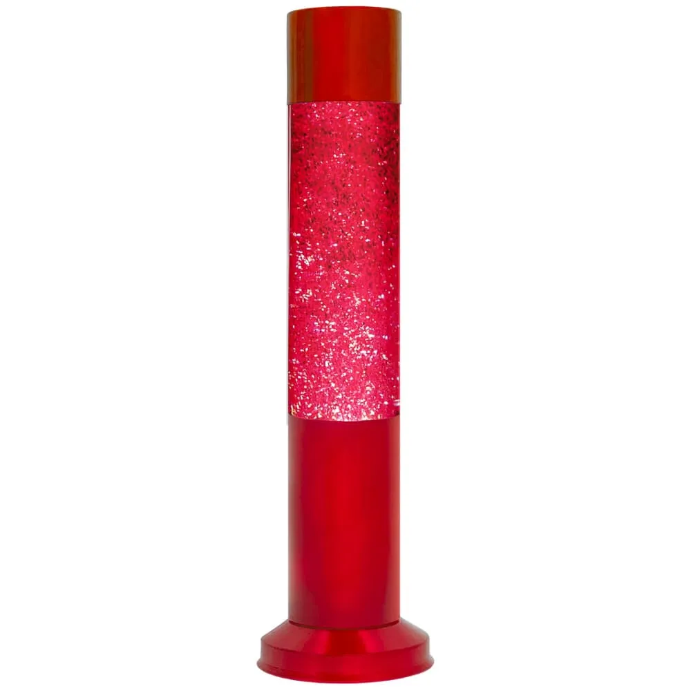 Nova Baby Glitter Lamp Red
