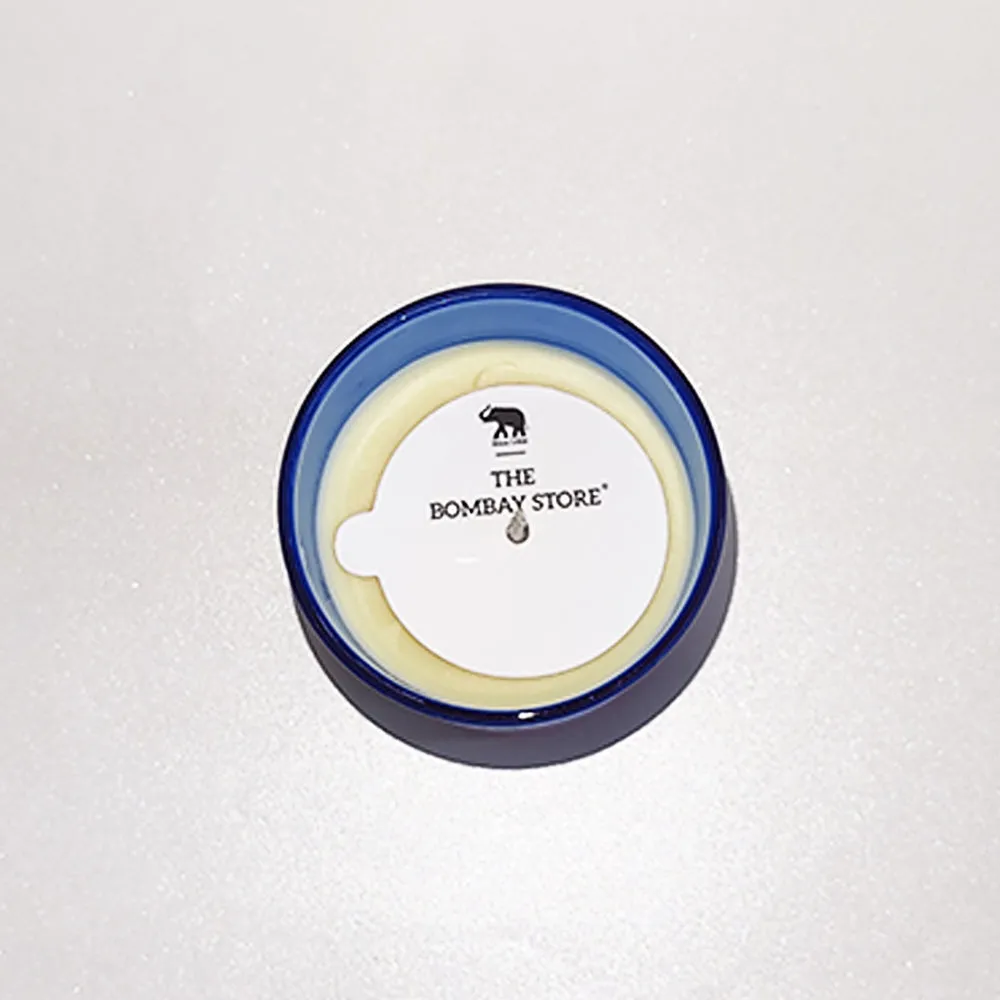 Ombre Lavender Glass Scented Candle 120 gm