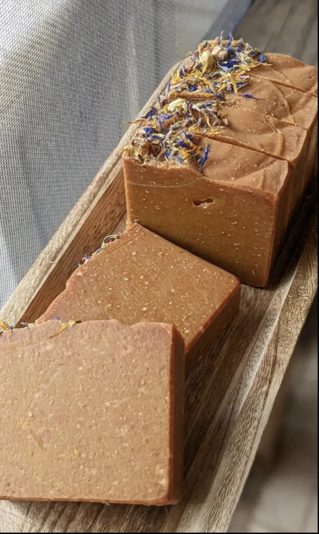 Orange & Patchouli- Goat Milk Soap- 4.5 oz Soap Bar- Essential Oils