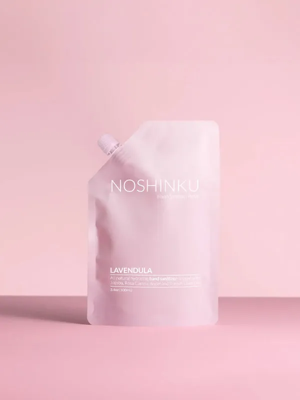 Organic Hydrating Sanitizer Mini Refill Pouch: Lavendula