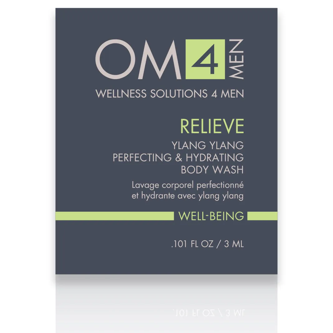 Organic Male OM4 Relieve: Ylang Ylang Perfecting & Hydrating Body Wash