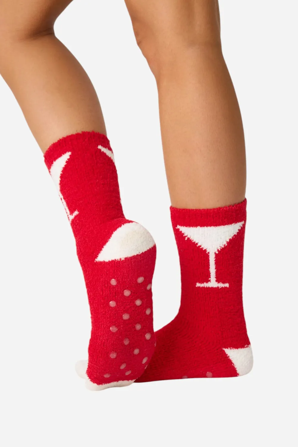 PJ Salvage Martini Fun Socks