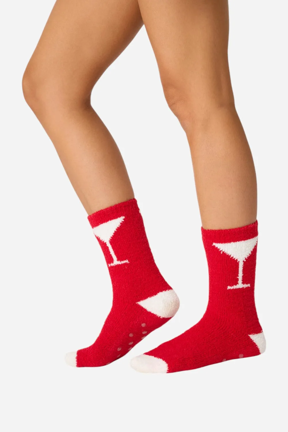 PJ Salvage Martini Fun Socks