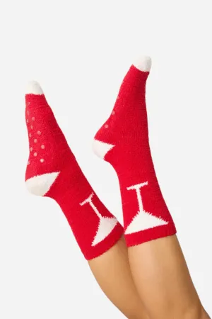 PJ Salvage Martini Fun Socks