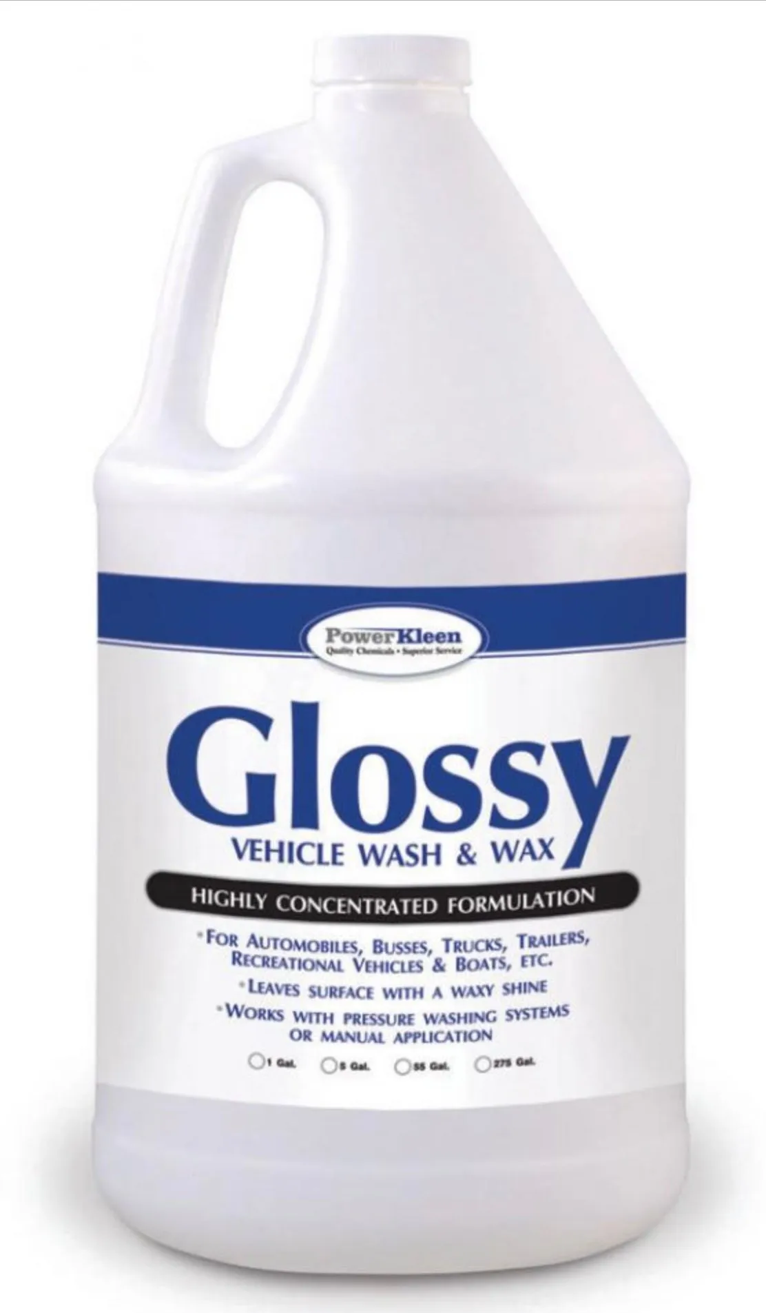 PowerKleen - Glossy, Vehicle Wash & Wax