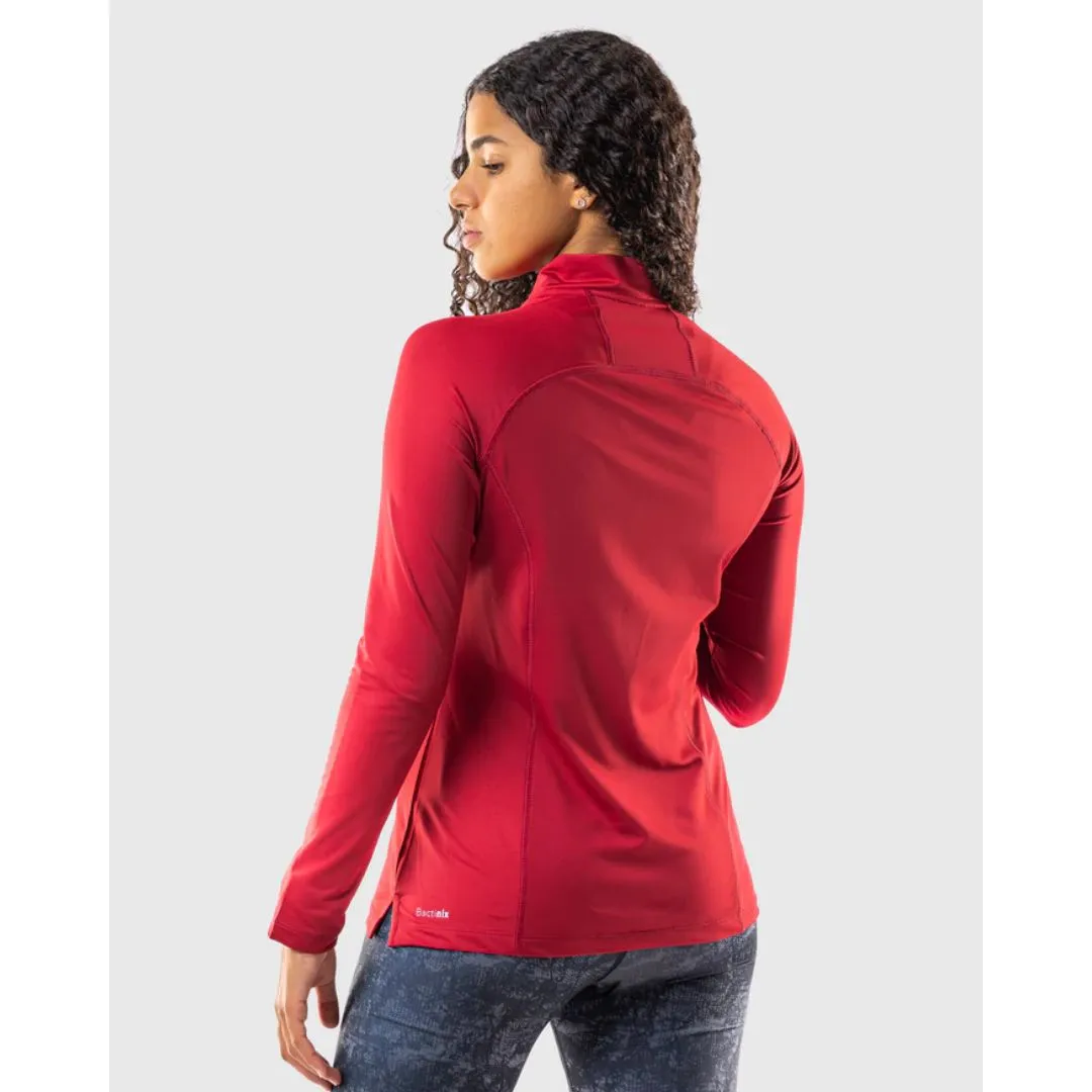 Quick Dry Quarter Zipper Long Sleeve T-Shirt