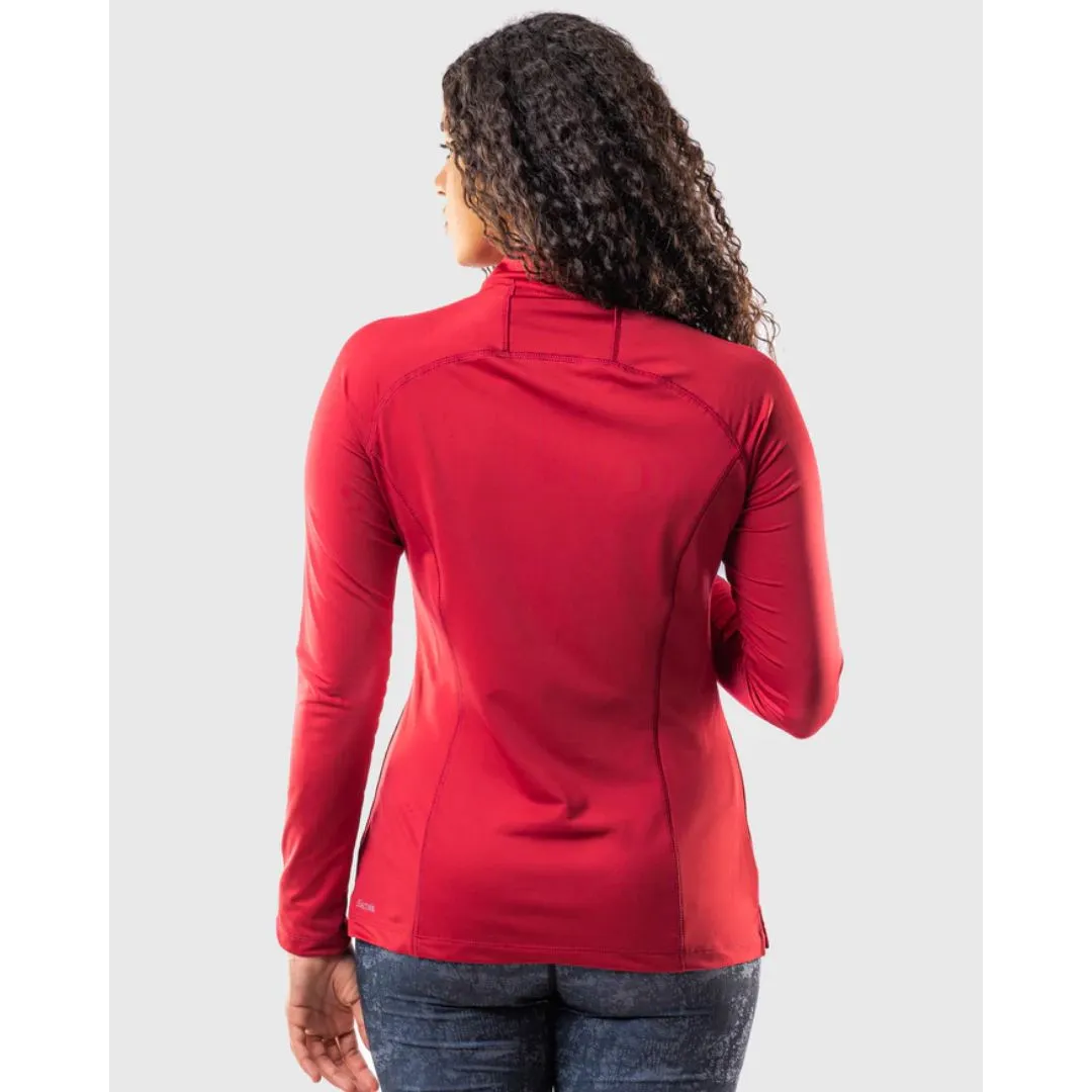 Quick Dry Quarter Zipper Long Sleeve T-Shirt