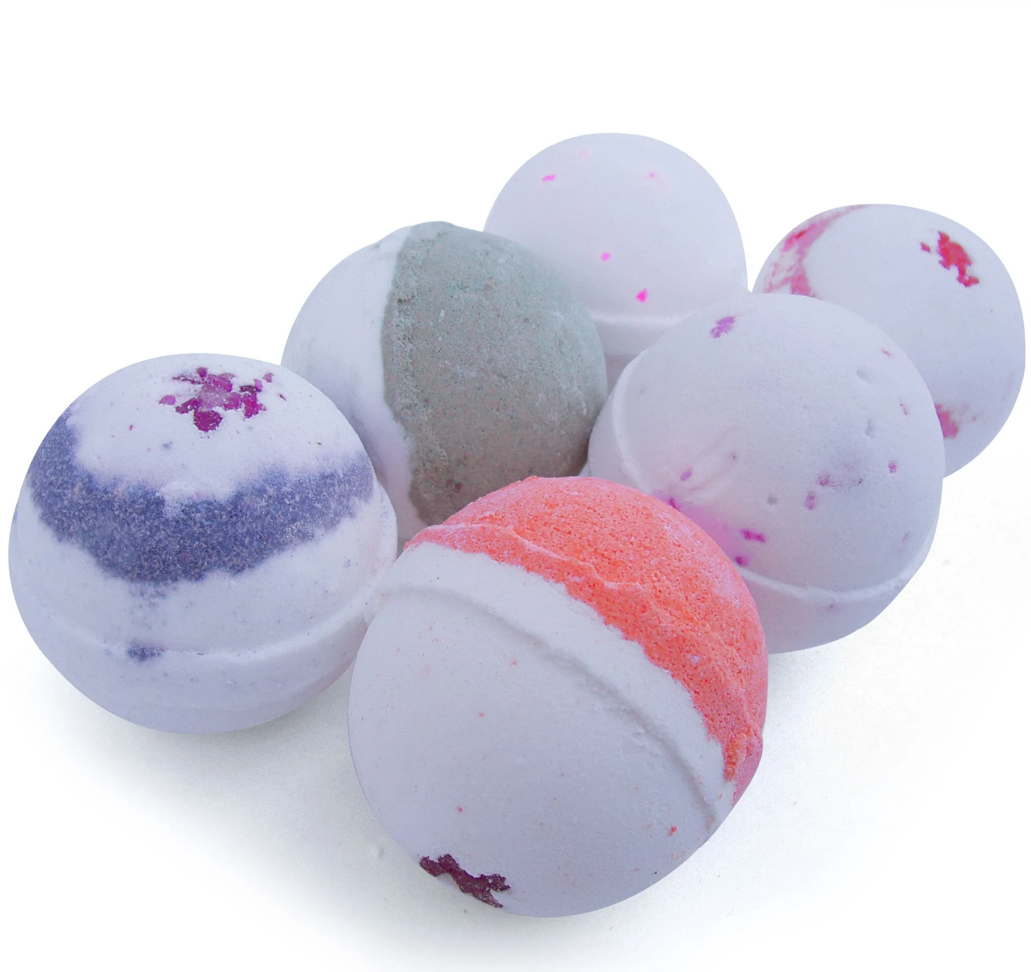 Scented Bath Bombs Gift Set, (6 Large, 4.5oz each)
