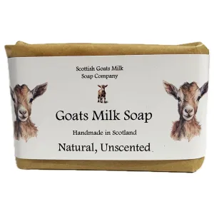 Scottish Goats Milk Soap - Natural 95g