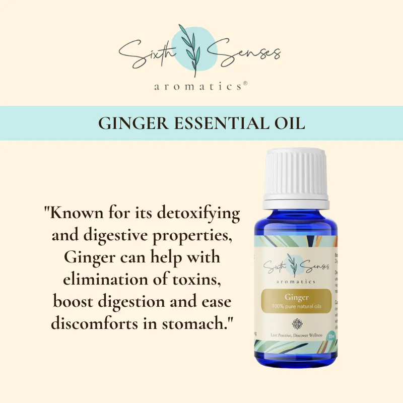 Sixth Senses Aromatics Ginger essential oil