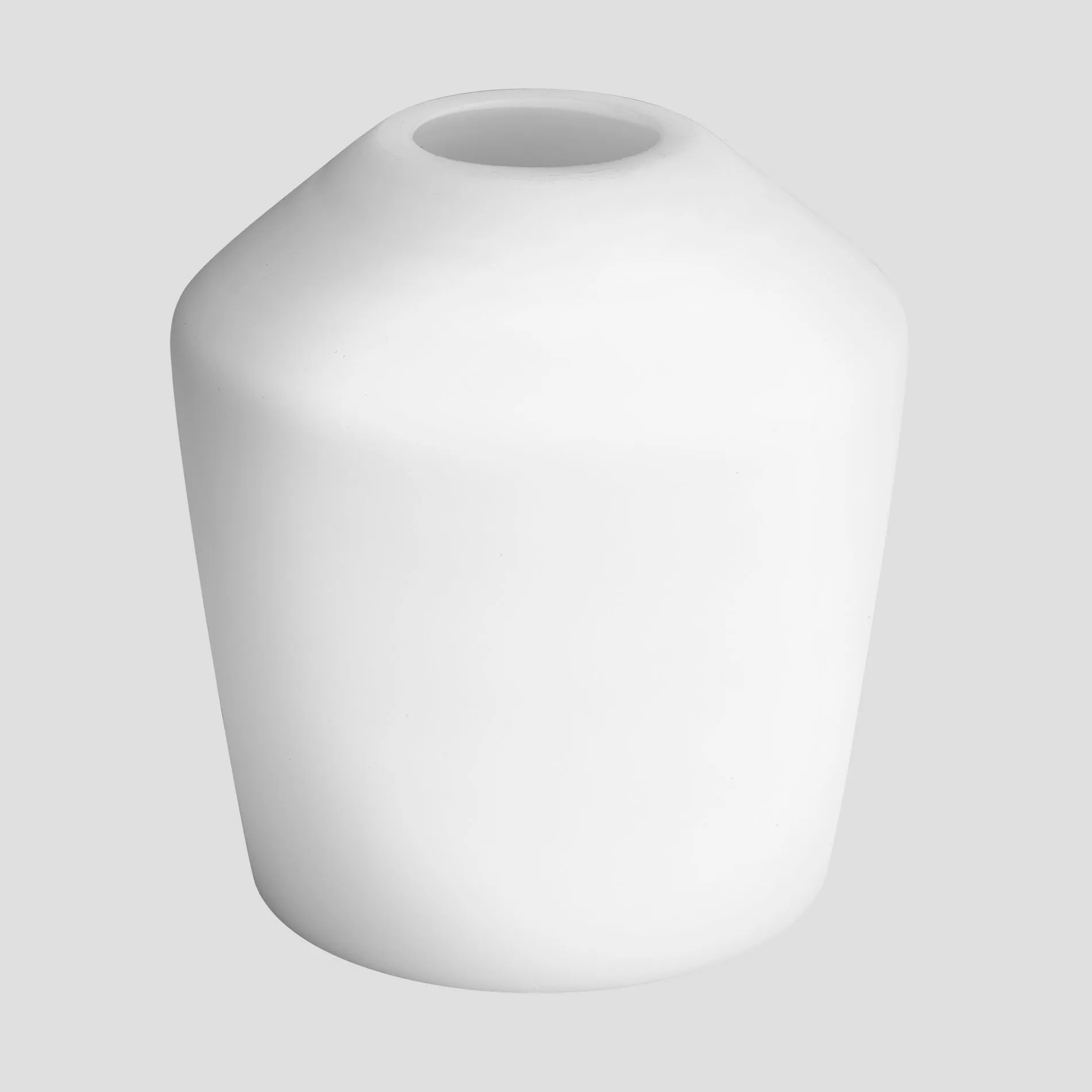 Sleek Cylinder Opal Glass Schoolhouse Pendant Light - 5.5 Inch
