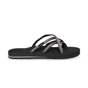 Teva Olowahu Felicitas Black Sandals - Women's