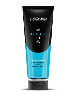 Wicked Sensual Care Jelle Plus Water Based Anal Lubricant with Relaxants - 4 Oz